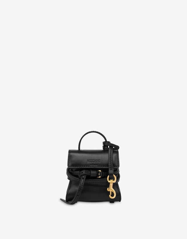Micro bolsa Moschino Tie Me Negro Moschino 0