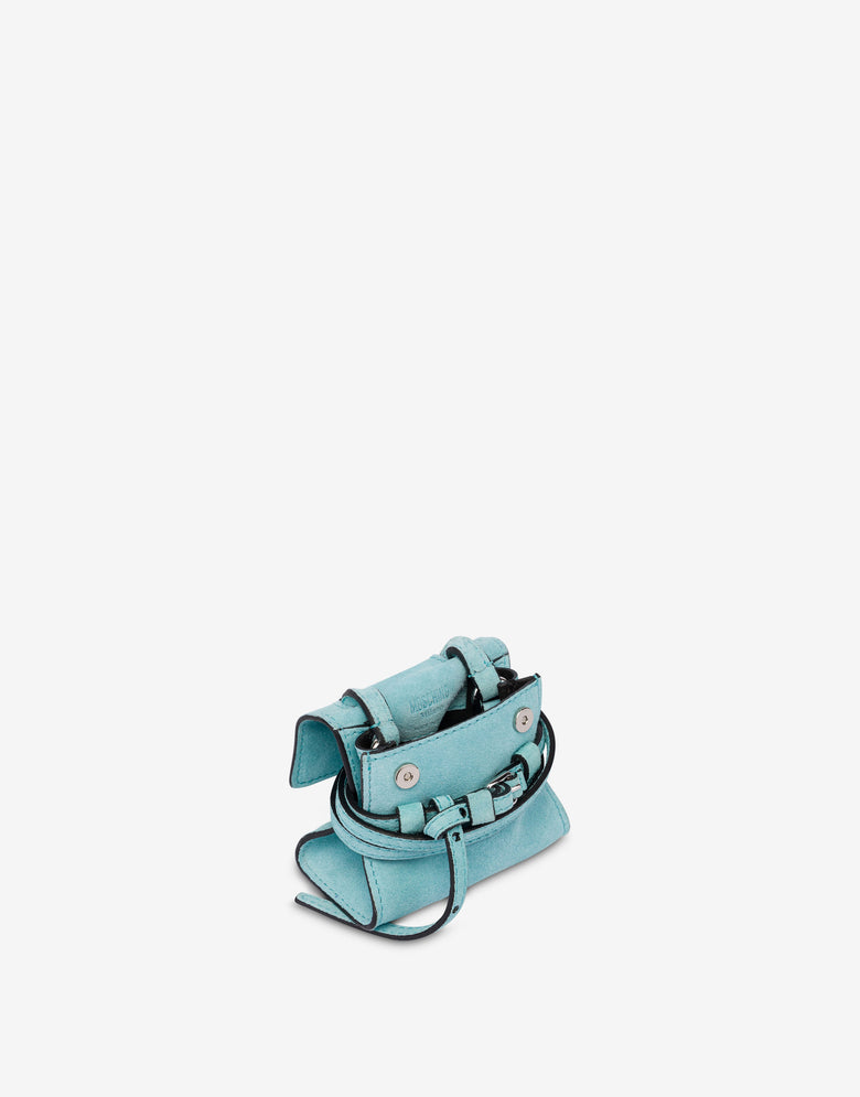 Micro bag Moschino Tie Me Sky blue Moschino 2