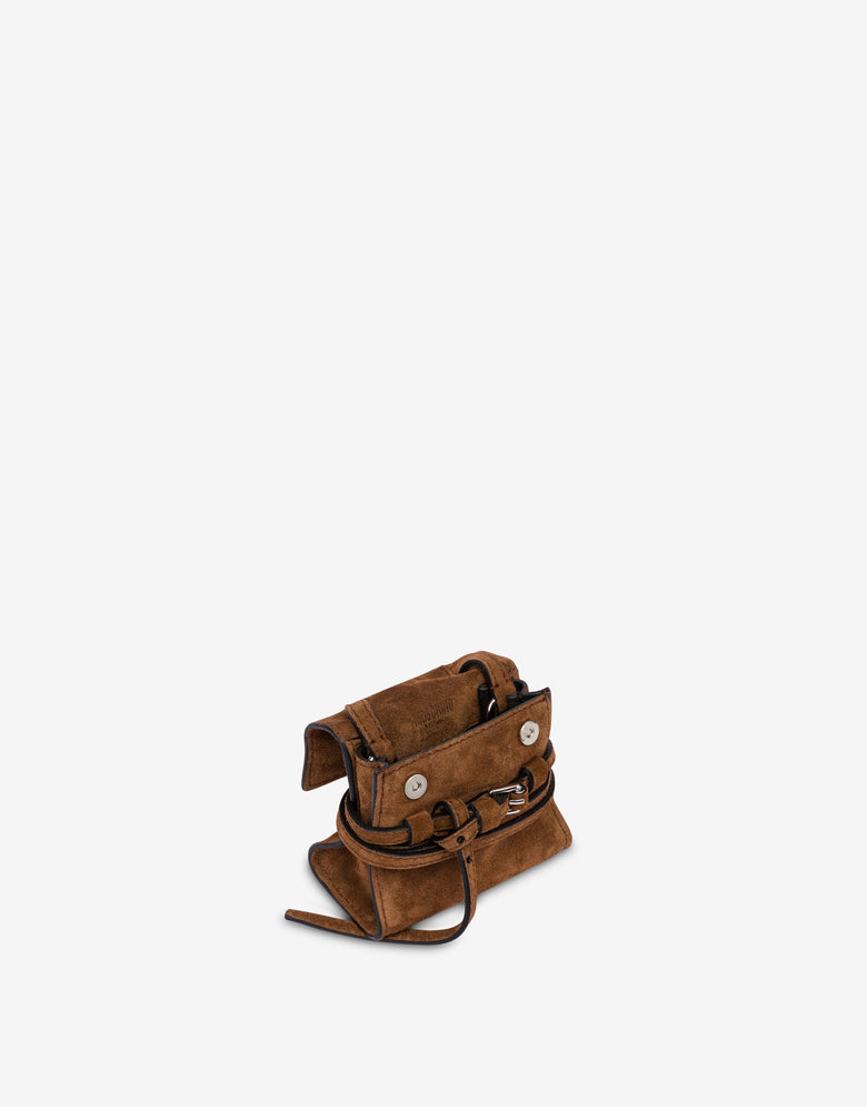 Micro bag Moschino Tie Me Brown Moschino 2