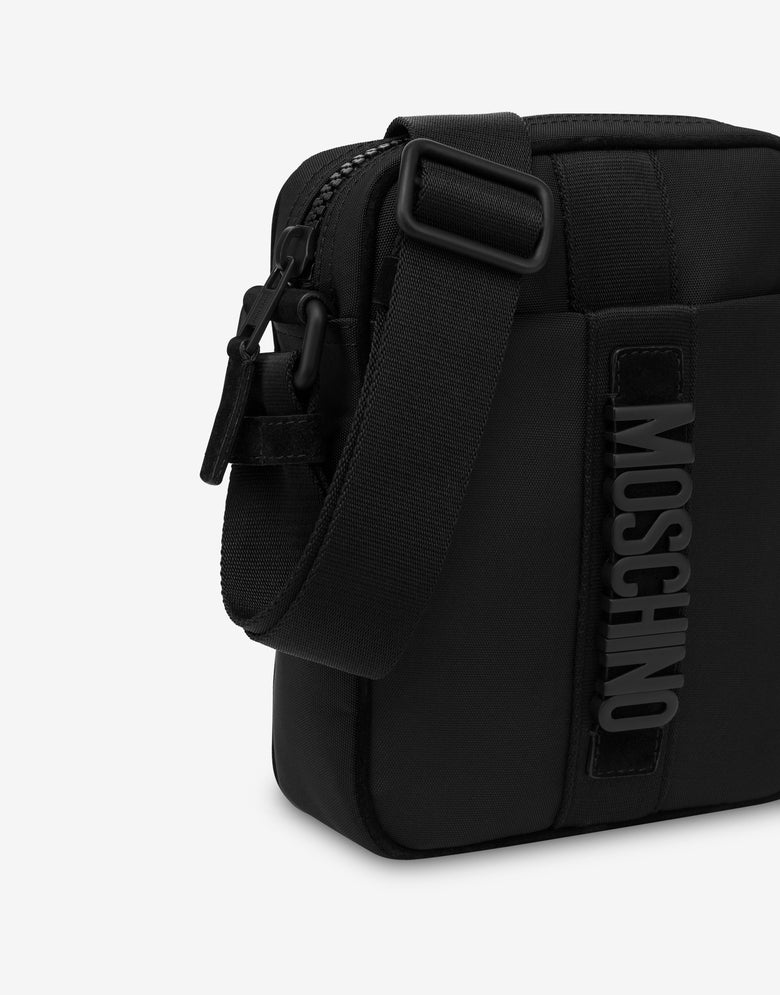 Bandolera de nylon Cordura Negro Moschino 3