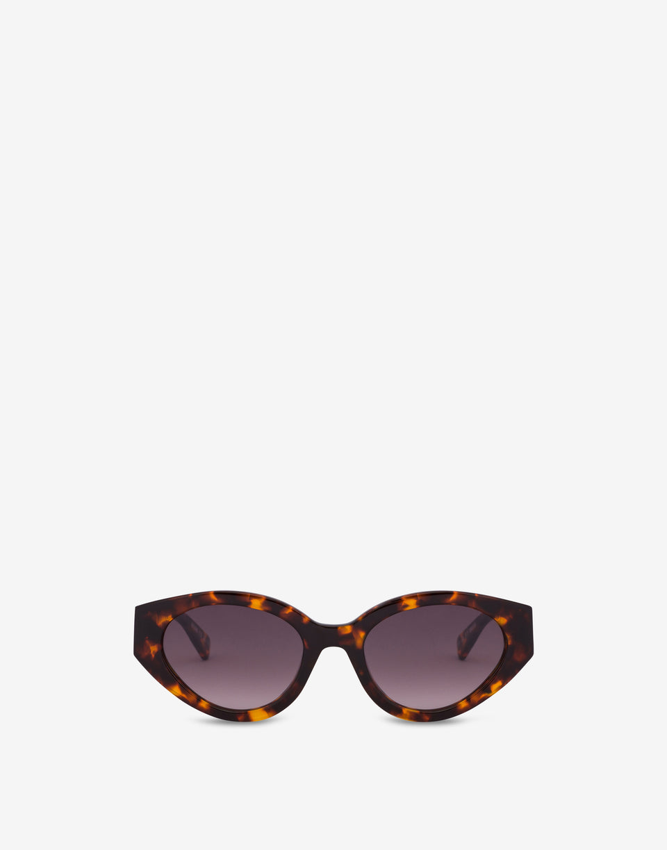 Lettering Logo sunglasses Brown Moschino 0