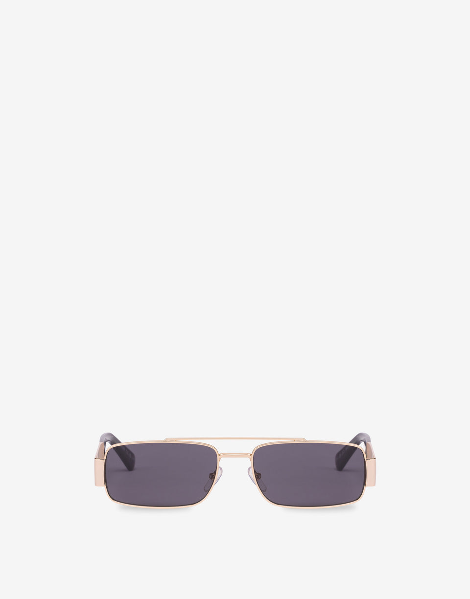 Occhiali da sole con logo Oro Moschino 0