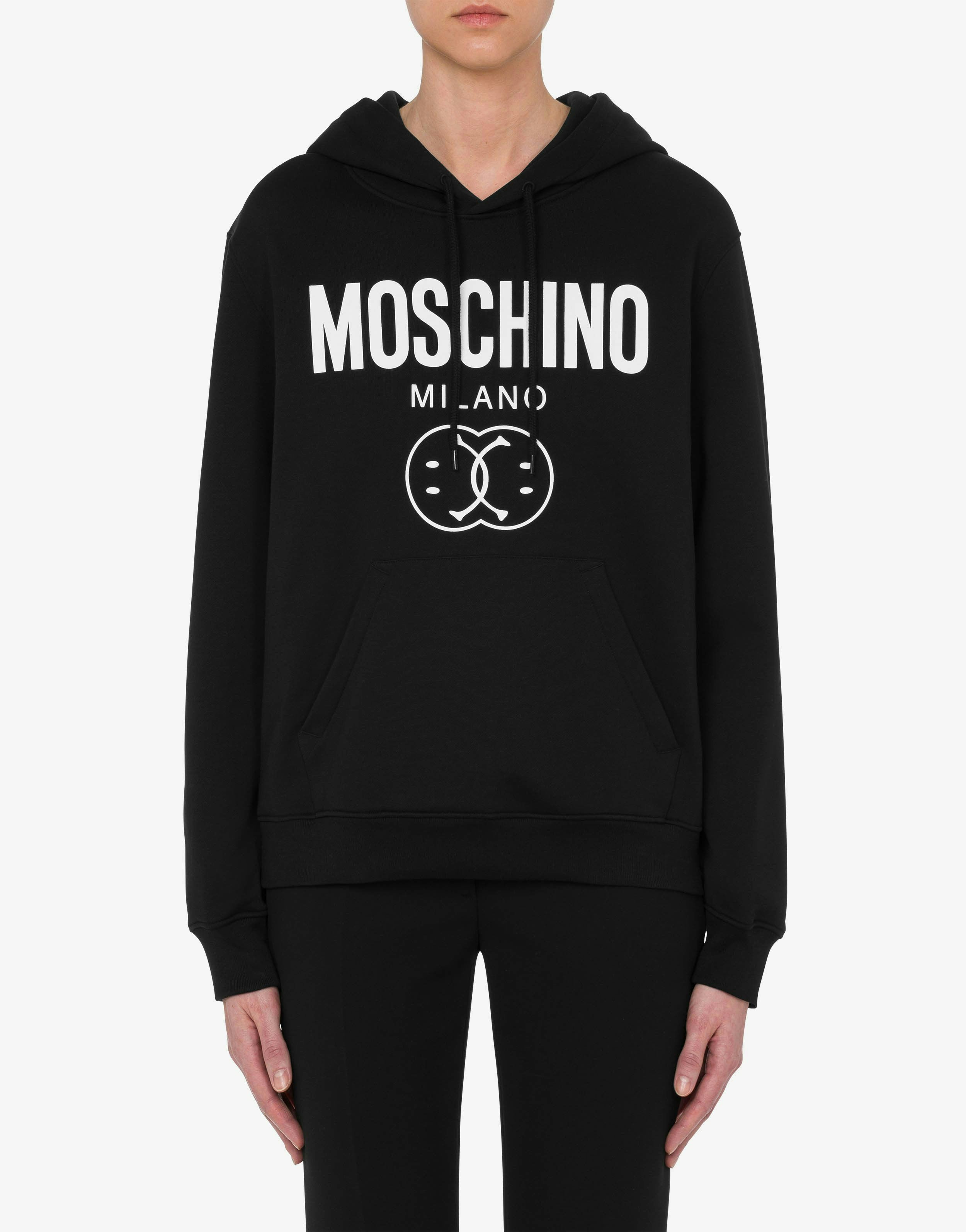 Moschino Women MOSCHINO CHEAP AND CHIC Gray Bird Print Sweatshirt Size 2 
