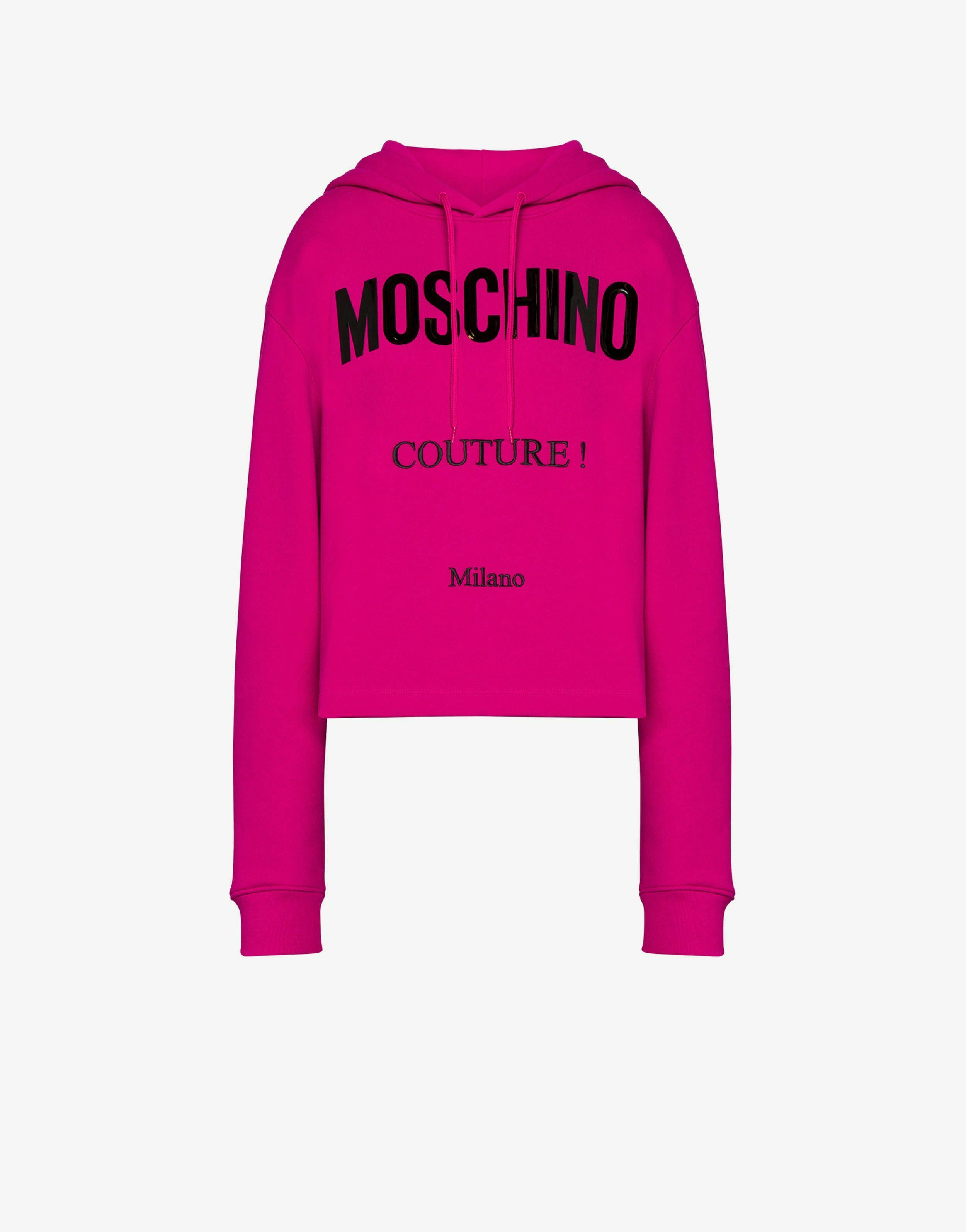 46 Femme FARFALL.FO.BCO Love MoschinoLove Moschino Sweatshirt Printed Allover Animalier Butterflies Maillot de survtement Marque  