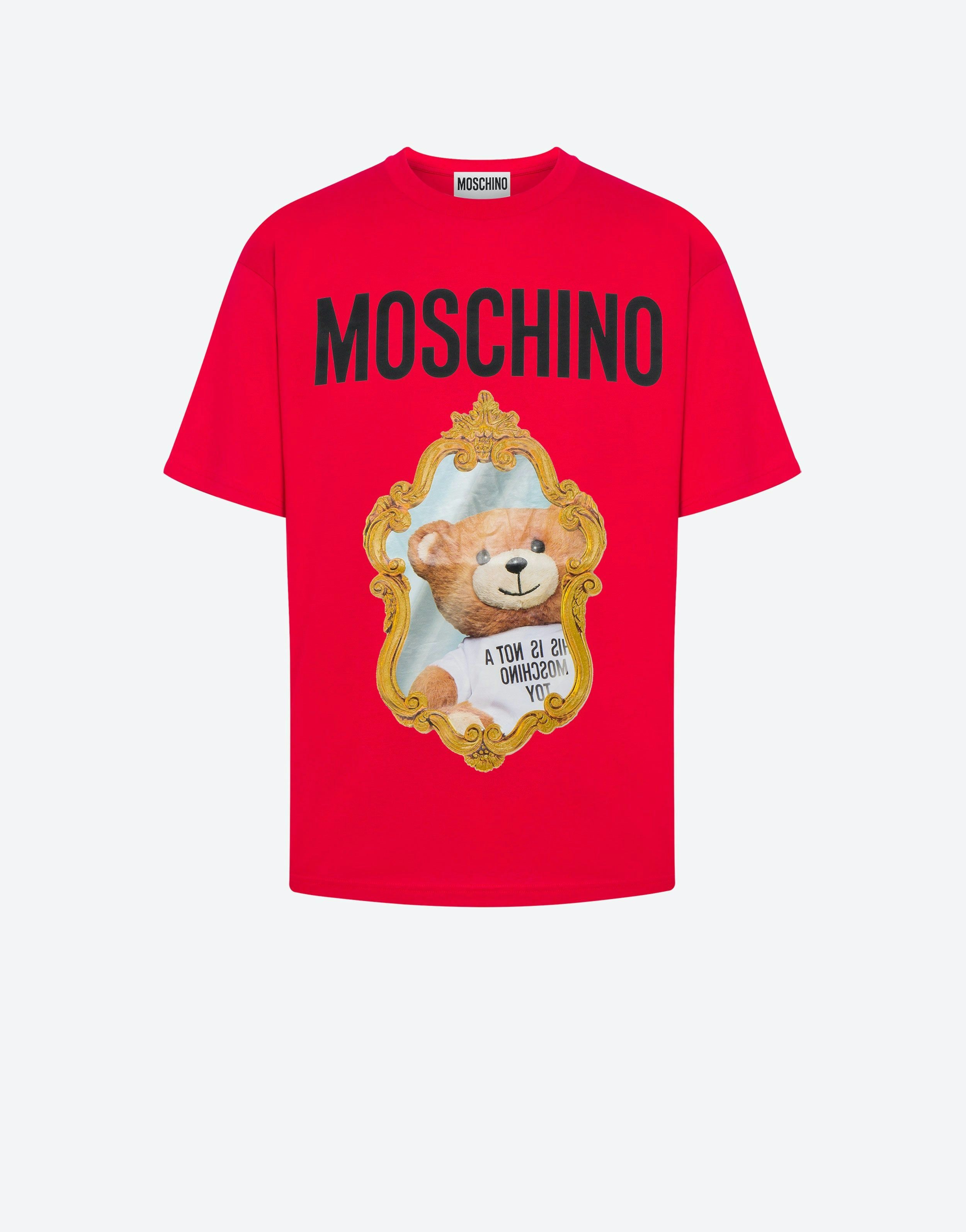 M Men Clothing Moschino Men T-shirts & Polos Moschino Men T-shirts Moschino Men T-shirts Moschino Men T-shirt MOSCHINO 2 white 