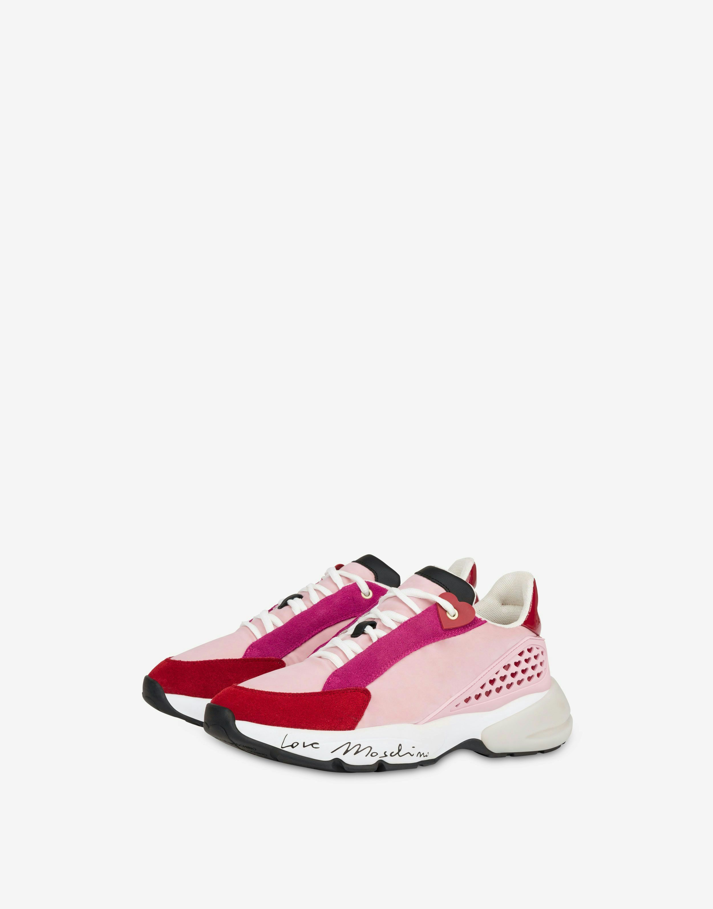 Moschino LOVE MOSCHINO WOMEN SNEAKERS IN RED STYLE JA15322G1EIN2_50A 