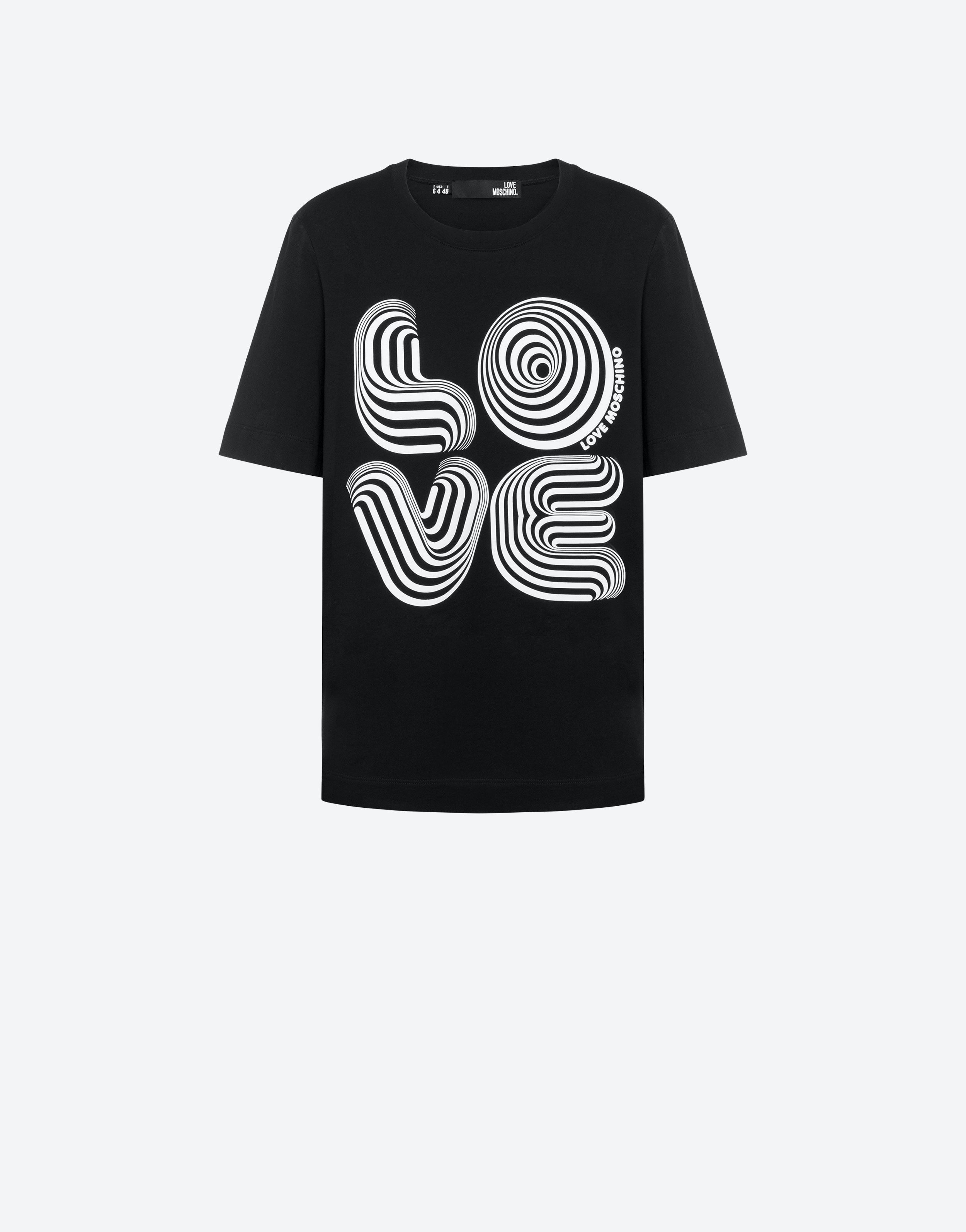Cotton jersey Pop Art Zippers T-shirt | Moschino Official Store