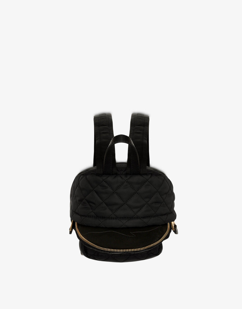 Quilted backpack with logo  Moschino 2