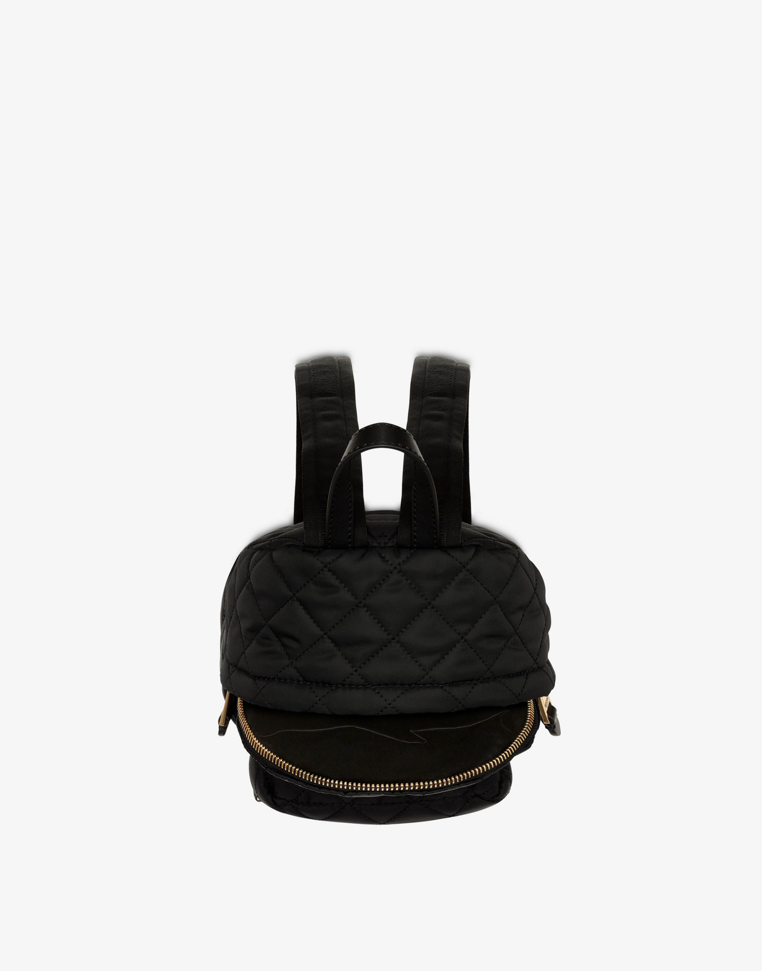 Quilted backpack with logo | Moschino