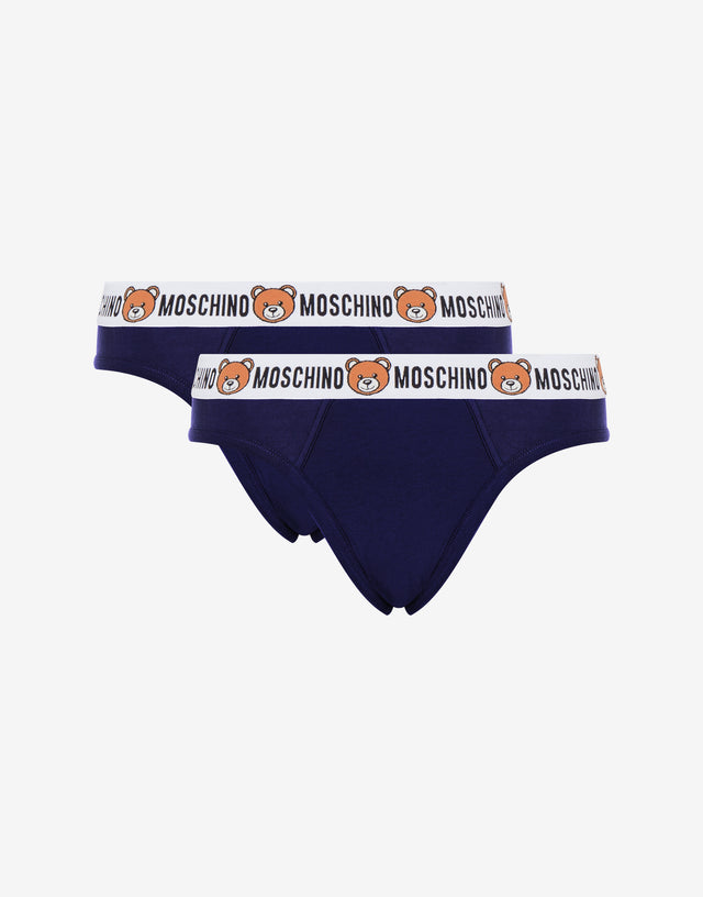 Teddy Elastic Band set of 2 briefs  Moschino 0