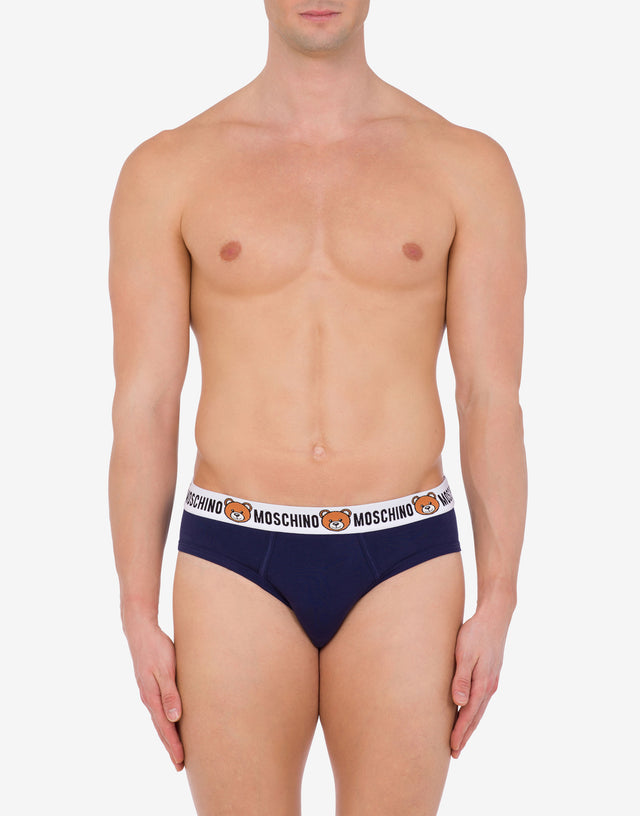 Teddy Elastic Band set of 2 briefs  Moschino 1
