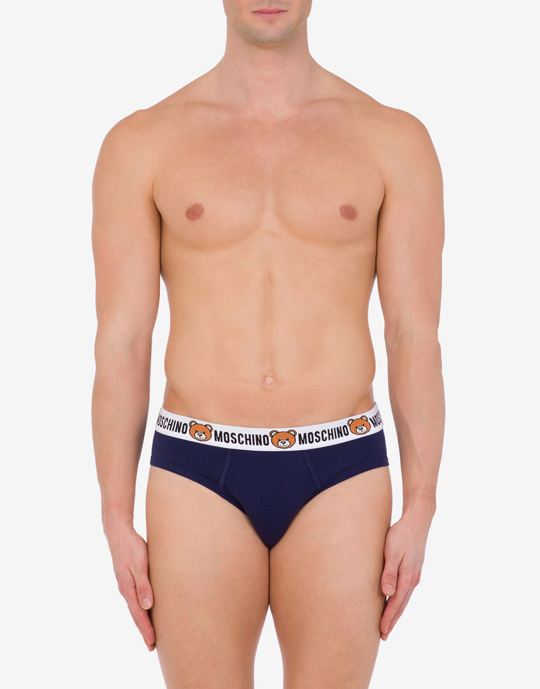 Teddy Elastic Band set of 2 briefs  Moschino 1