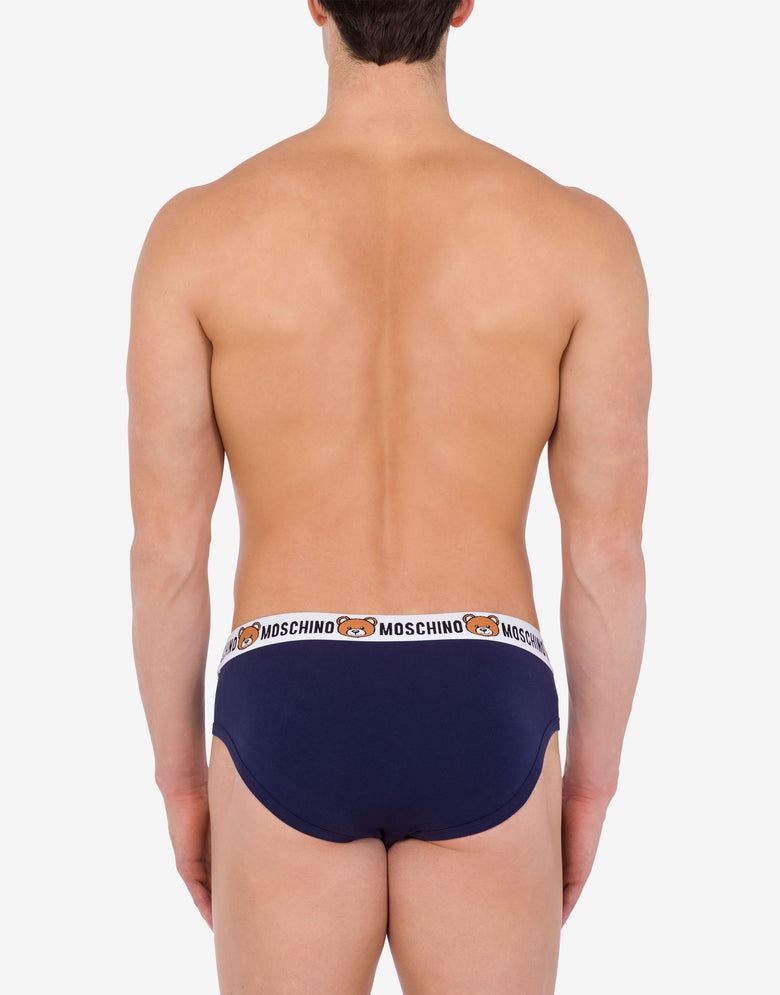 Teddy Elastic Band set of 2 briefs  Moschino 2