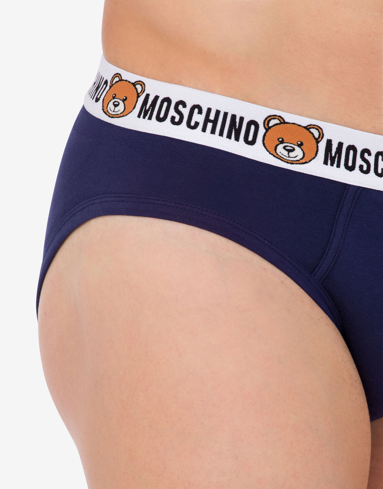 Teddy Elastic Band set of 2 briefs  Moschino 3