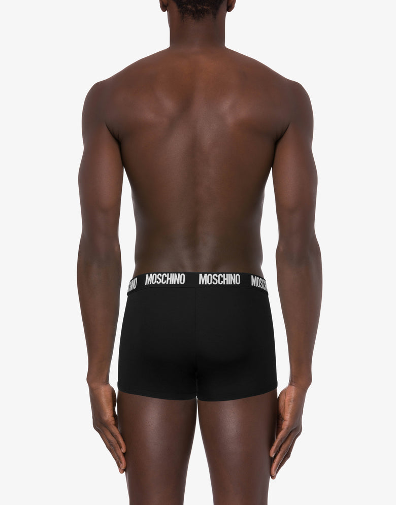 Set di 2 boxer Logo Band Nero Moschino 2