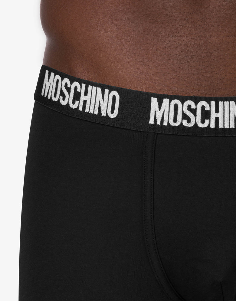 Set di 2 boxer Logo Band Nero Moschino 3