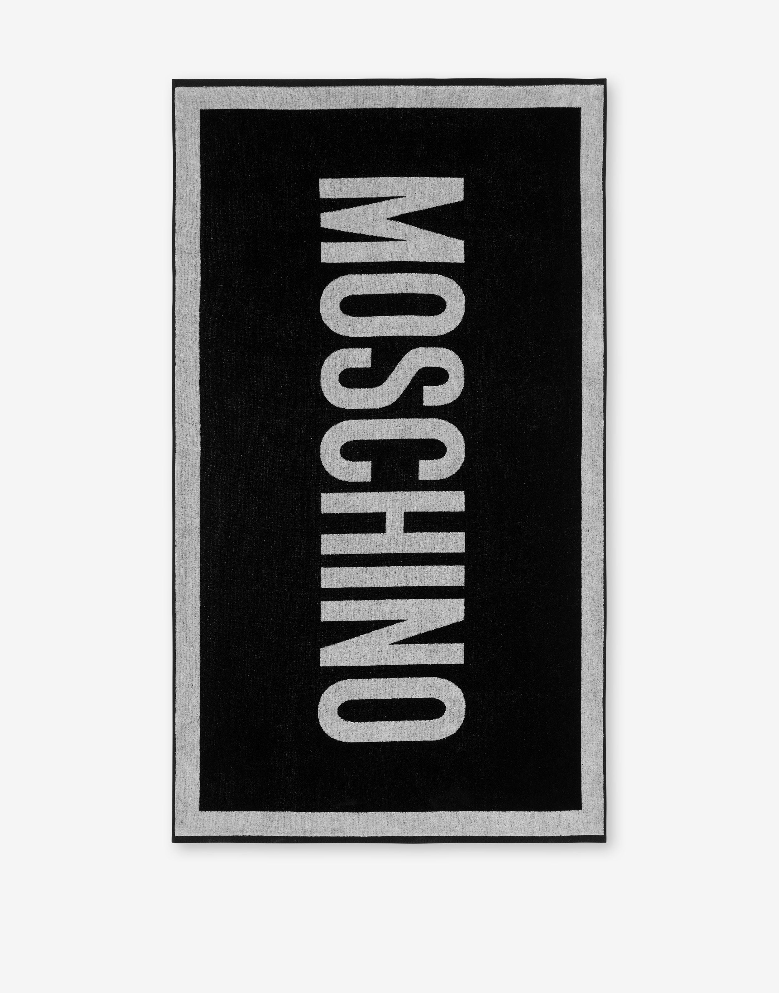 Maxi Logo beach towel | Moschino