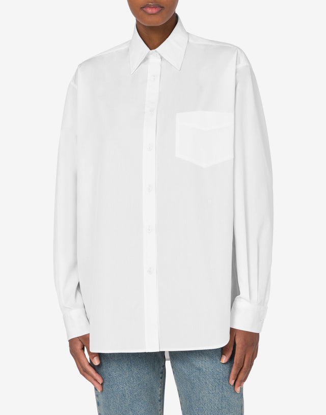 Shirt in cotton poplin  Moschino 1