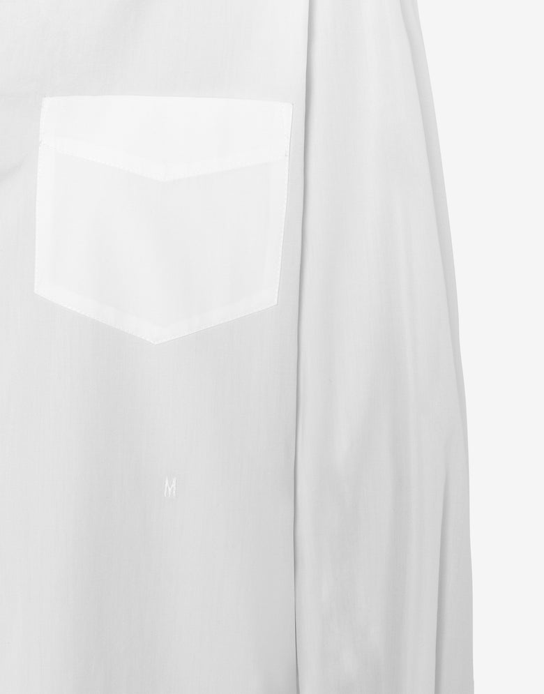 Camisa de popelina de algodón   Moschino 4