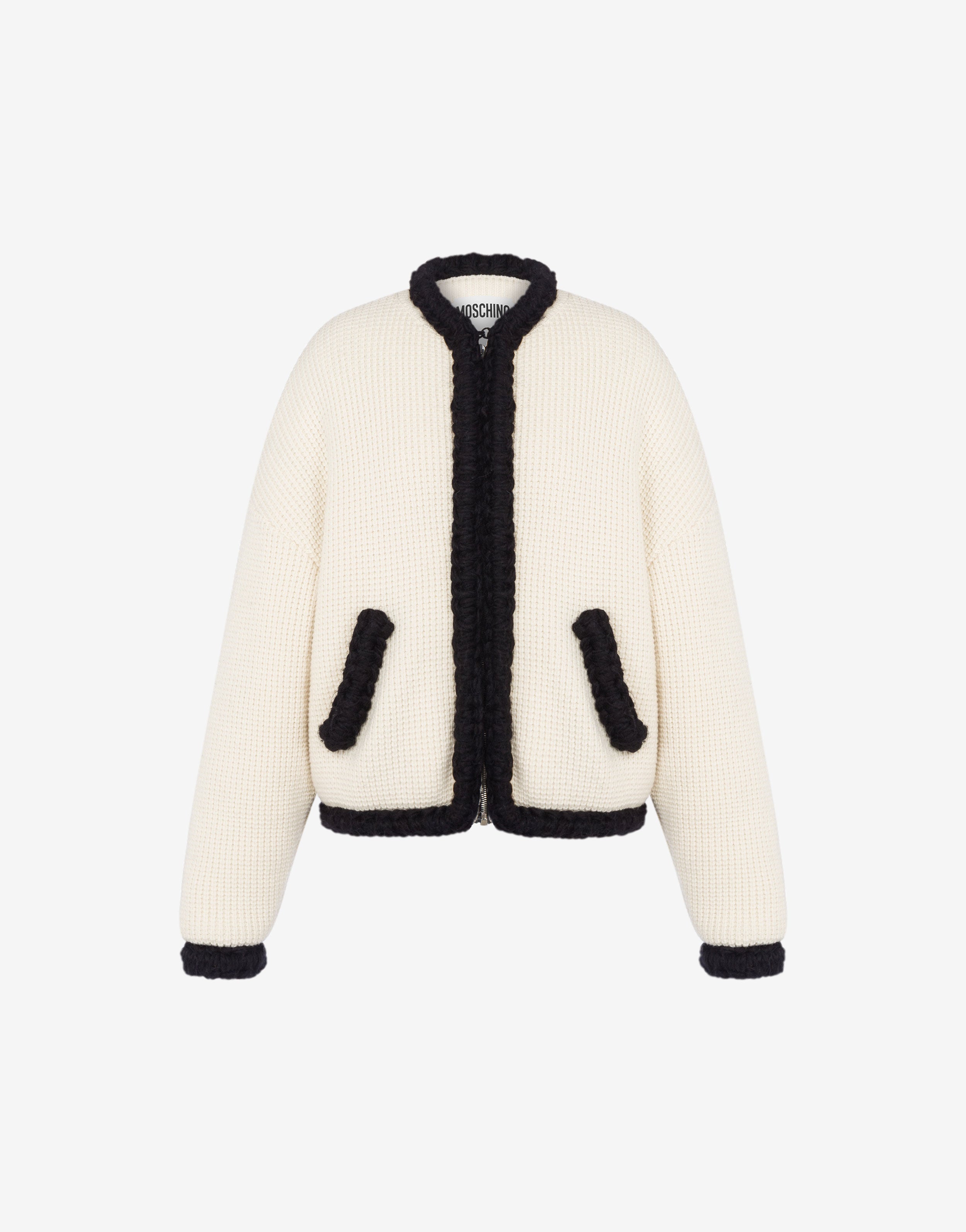 超细羊羔毛短款夹克