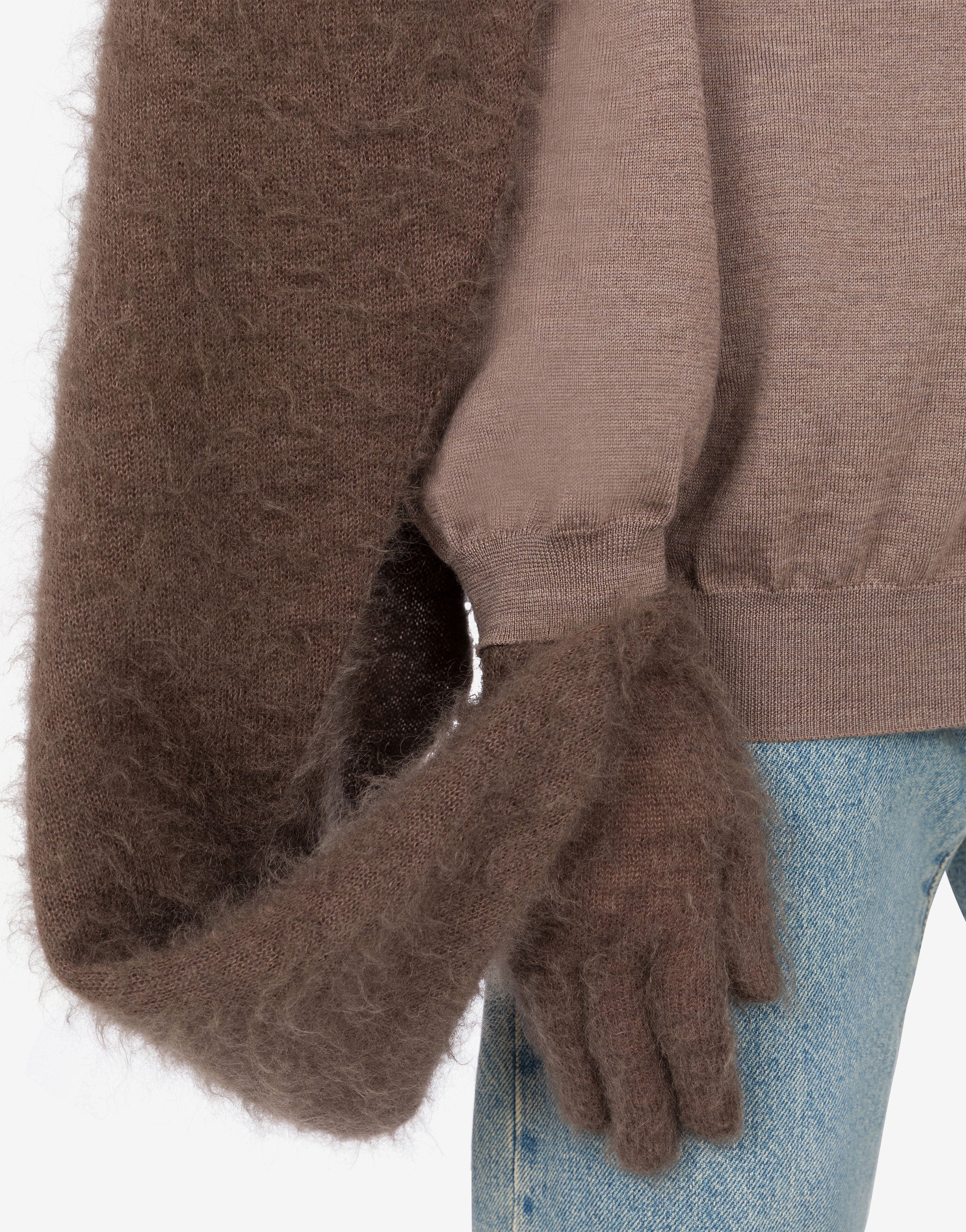 Cloak in brushed mohair | Moschino Cloak in brushed mohair | Moschino