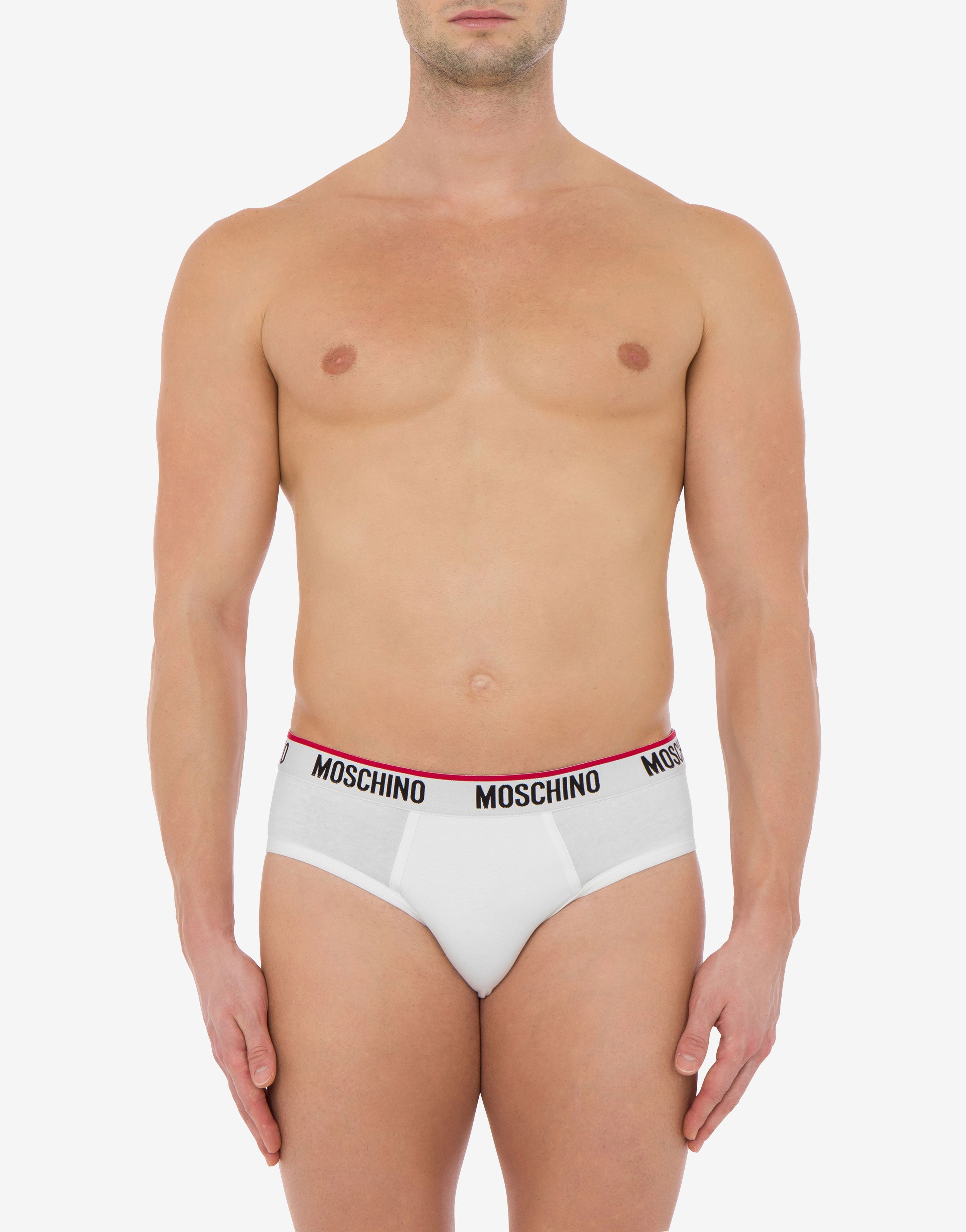 MOSCHINO UNDER WEAR✴︎バンテージランジェリー Logo Band set of 2 stretch briefs | Moschino