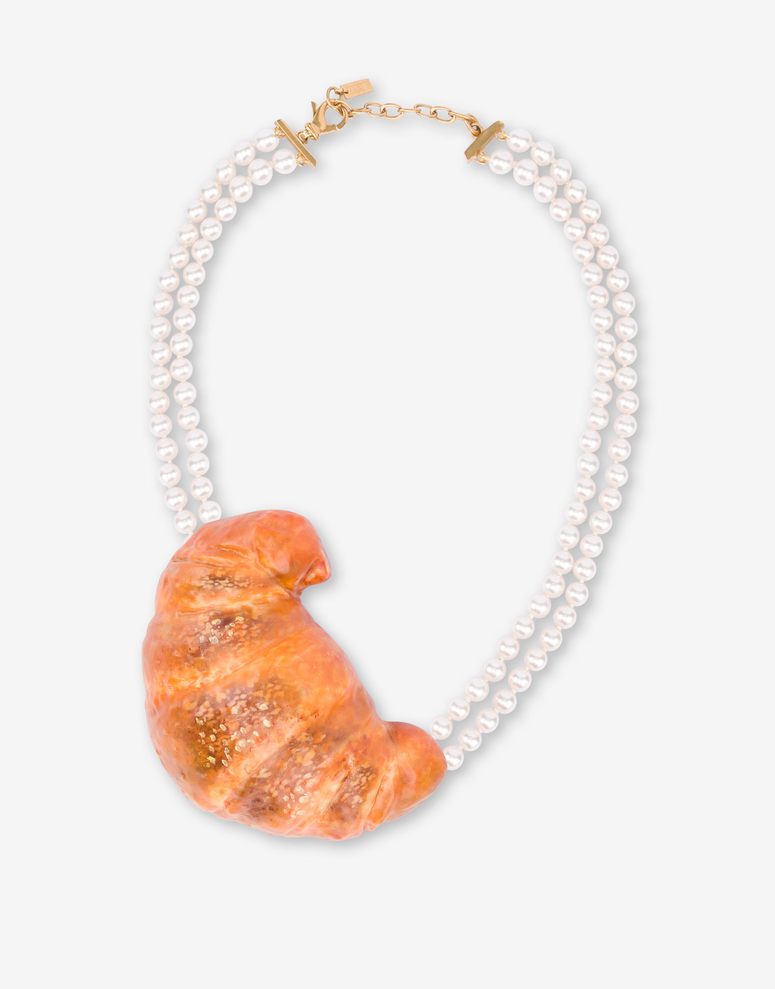 ネックレス・ペンダント Moschino SS25 PEARL NECKLACE (91448411 1006) Moschino Pearl Necklace - White - Women | 914484111006