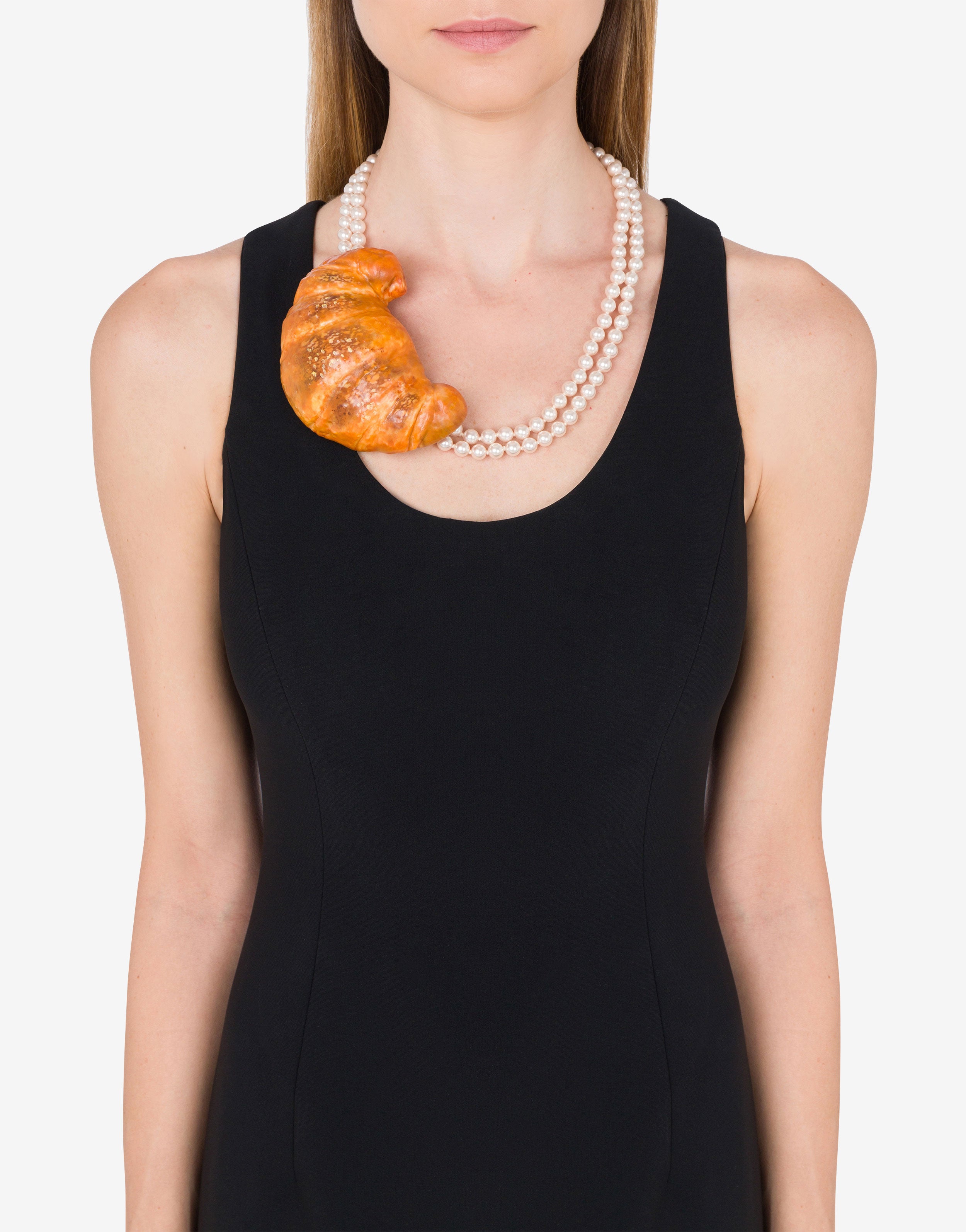 ネックレス・ペンダント Moschino SS25 PEARL NECKLACE (91448411 1006) Moschino Necklaces for Women | Online Sale up to 60% off | Lyst