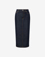 Blauer Denimrock