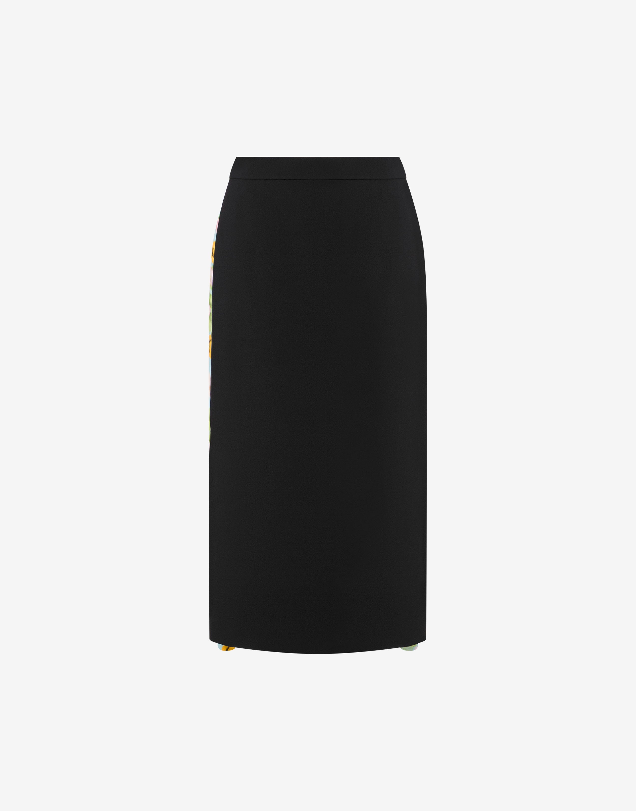 スカート MOSCHINO COUTURE Woman Skirt Black 01250433 555 Moschino Couture Vintage Knee-Length Skirt - Black Skirts