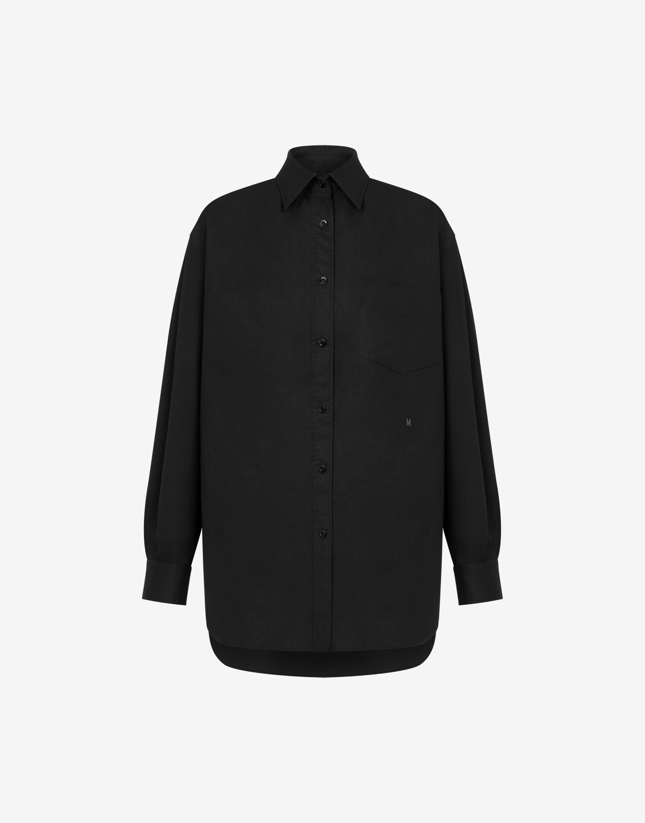 Stretch poplin shirt