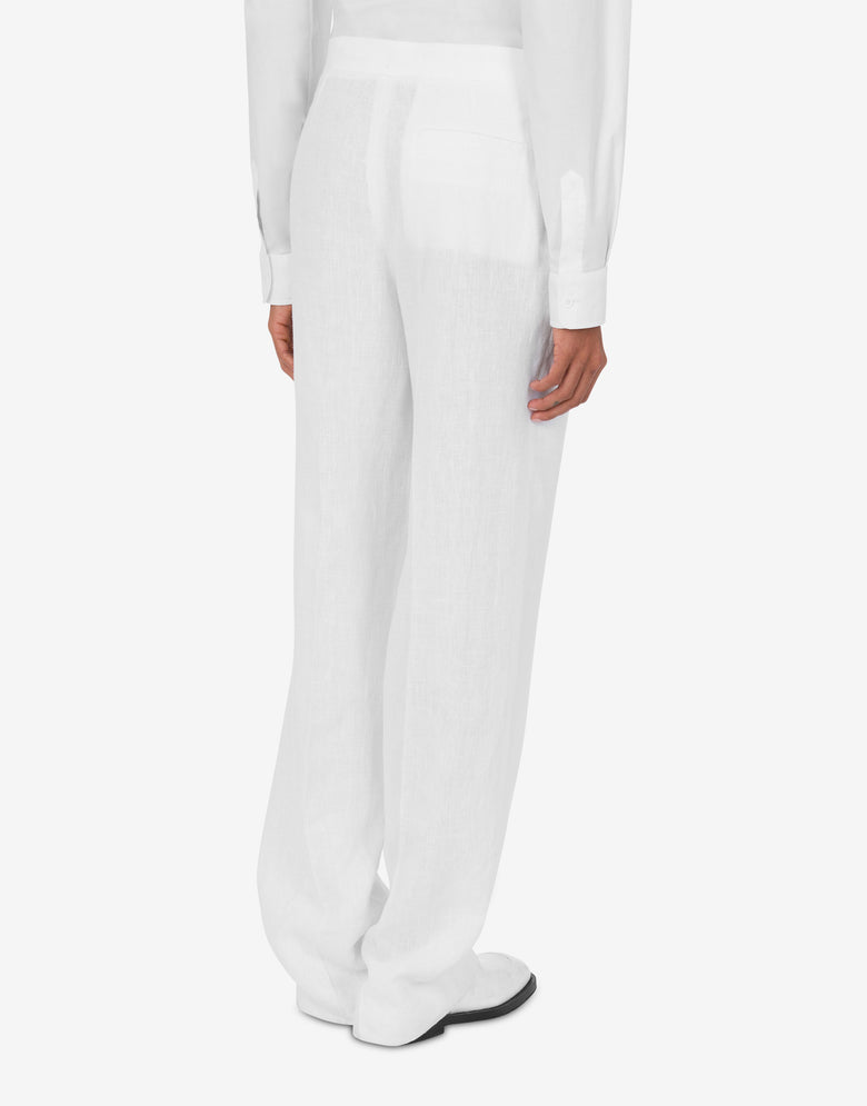 Linen pants White Moschino 2