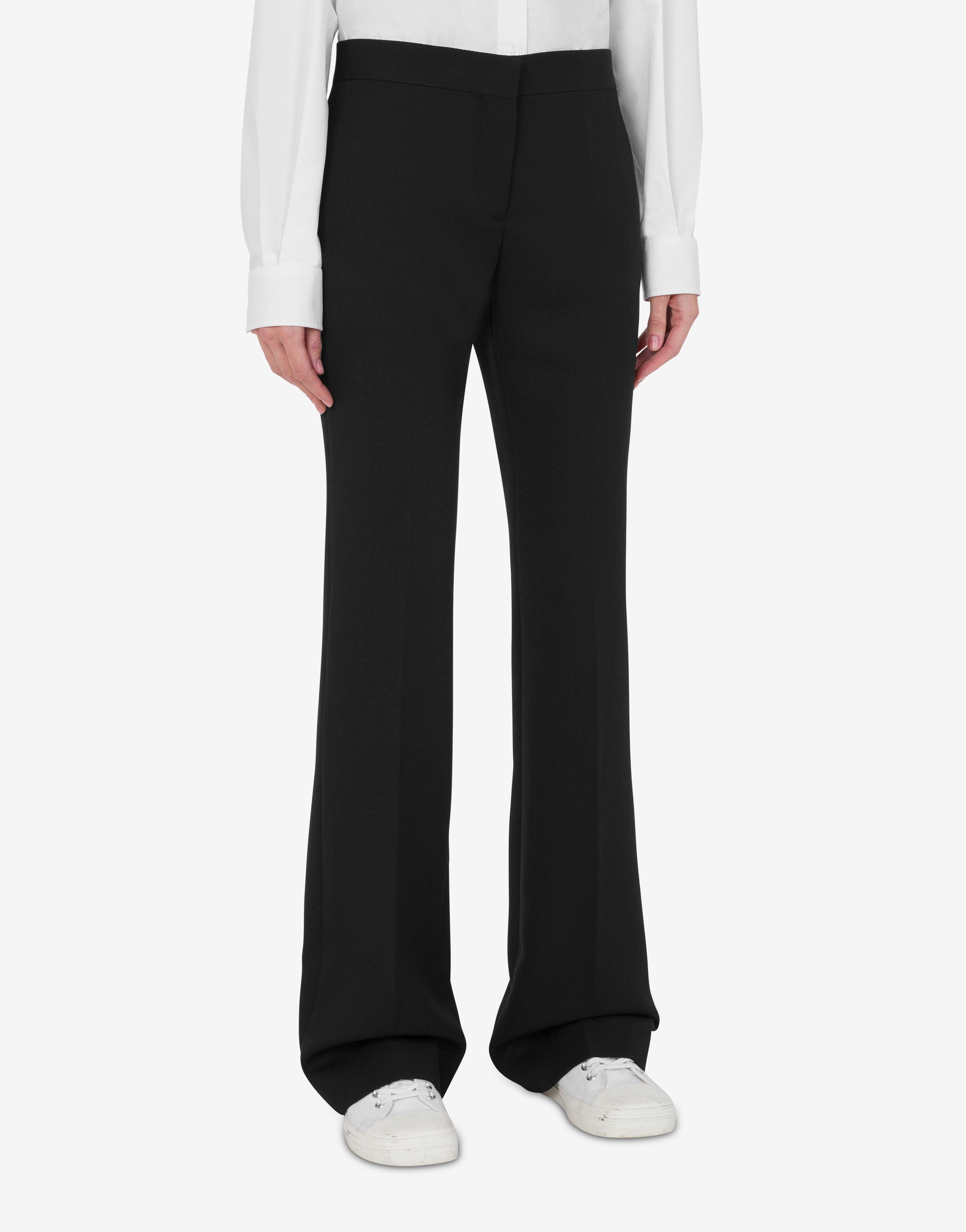 パンツ MOSCHINO COUTURE Woman Pants Black 03045524 0555 pantalone-tuta-moschino-donna-