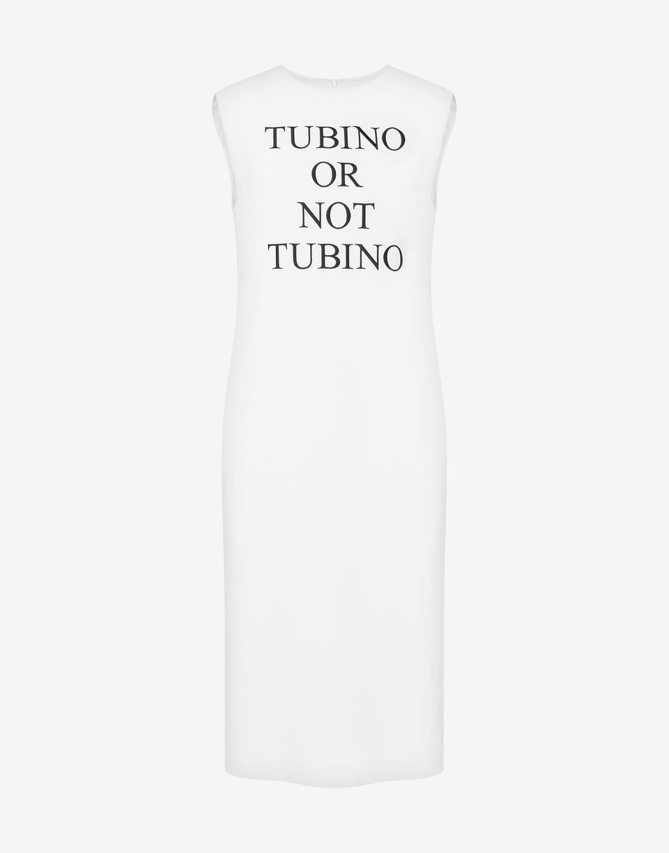 Abito Tubino Or Not Tubino Bianco Moschino 0