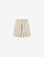 Trench DetailsMinifalda de gabardina