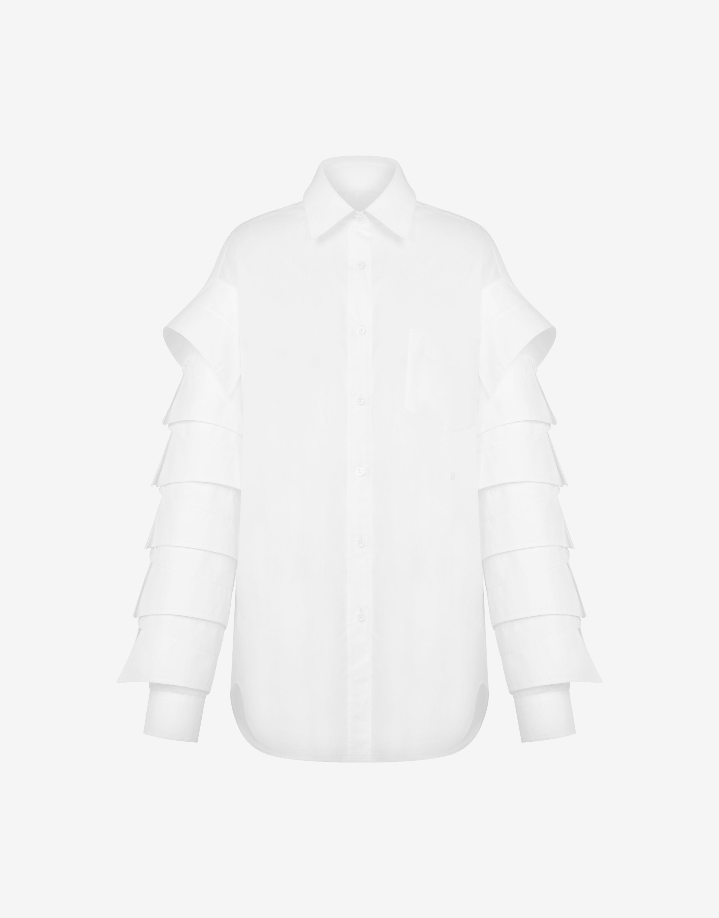 Luxe Cotton Ambie Shirt ホワイト 038 Luxe Cotton Ambie Shirt ホワイト 038