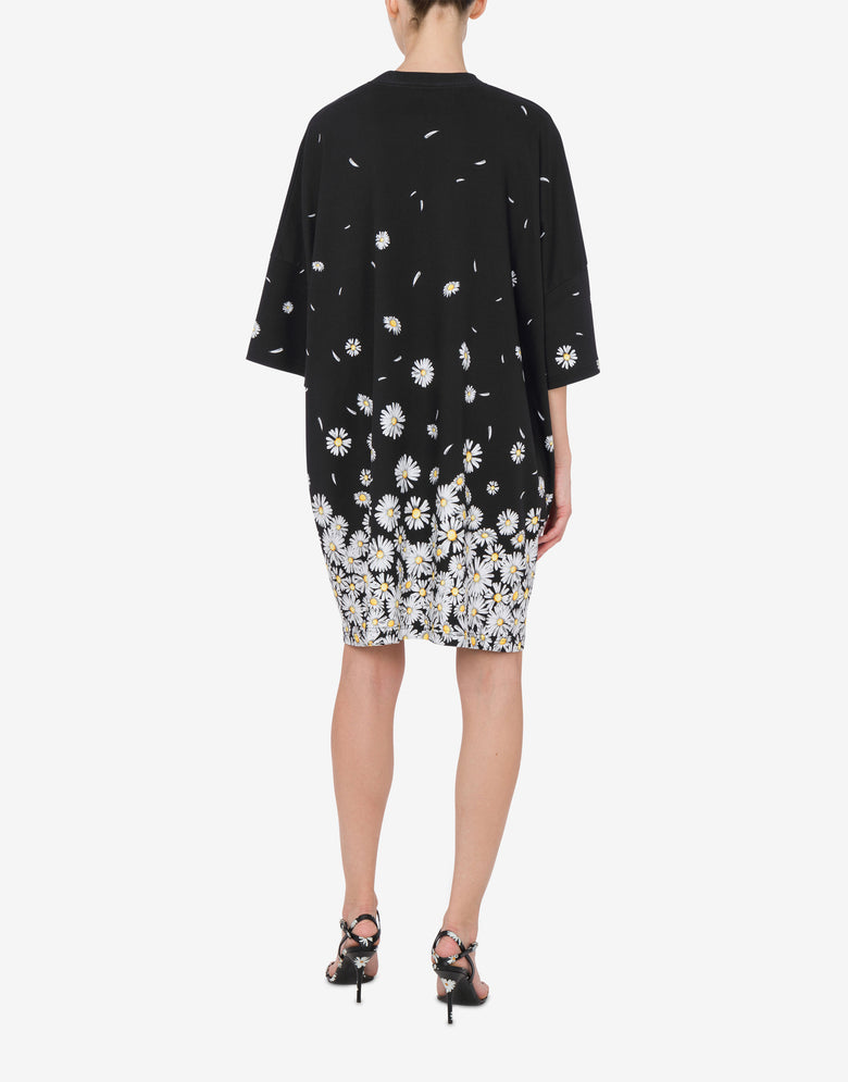 Abito in interlock Daisy Degradé Nero Moschino 2