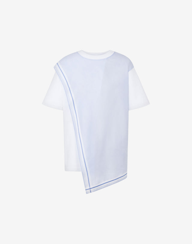 Interlock T-shirt Handkerchief White Moschino 0