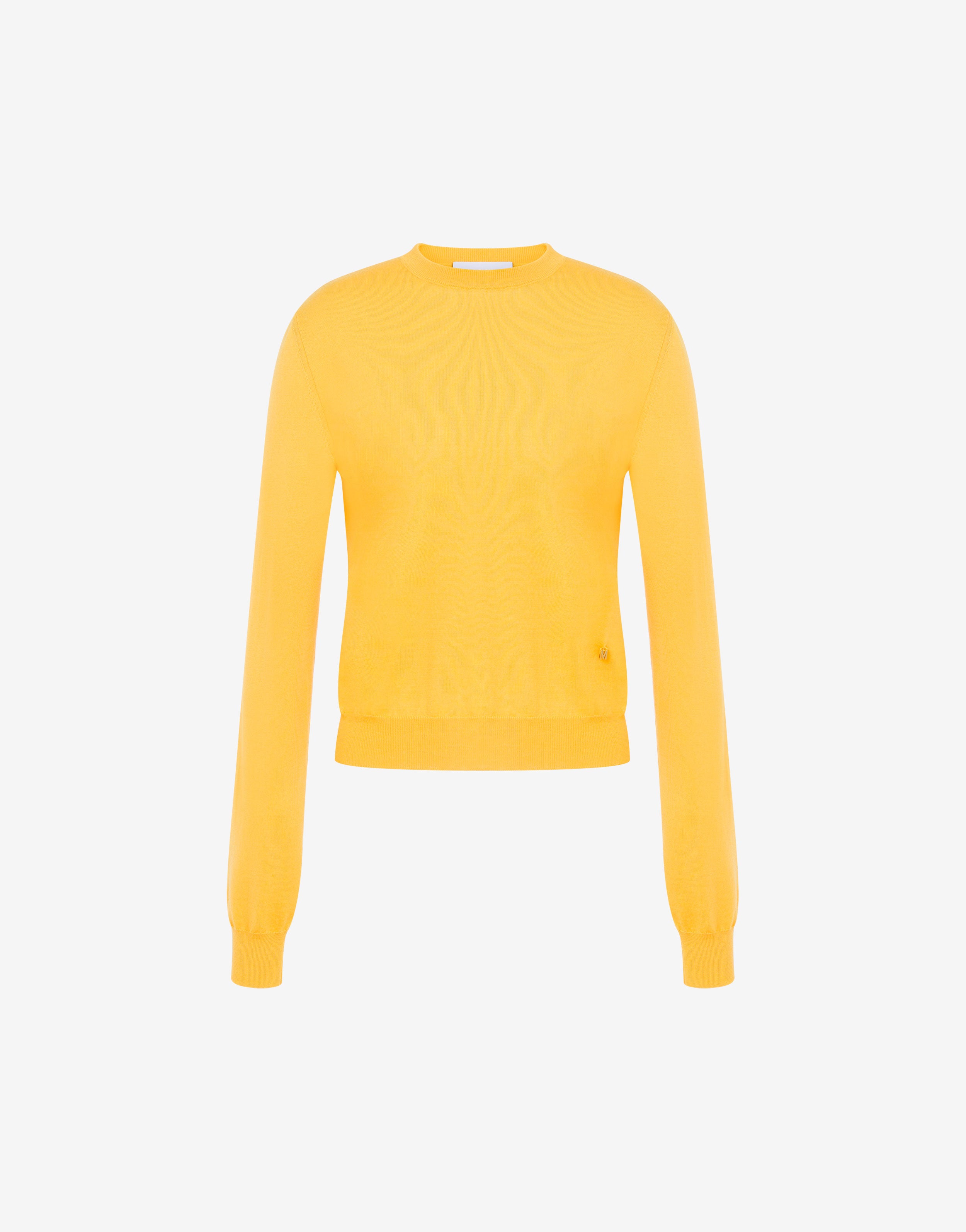 Wool and Silk Pullover Golden M