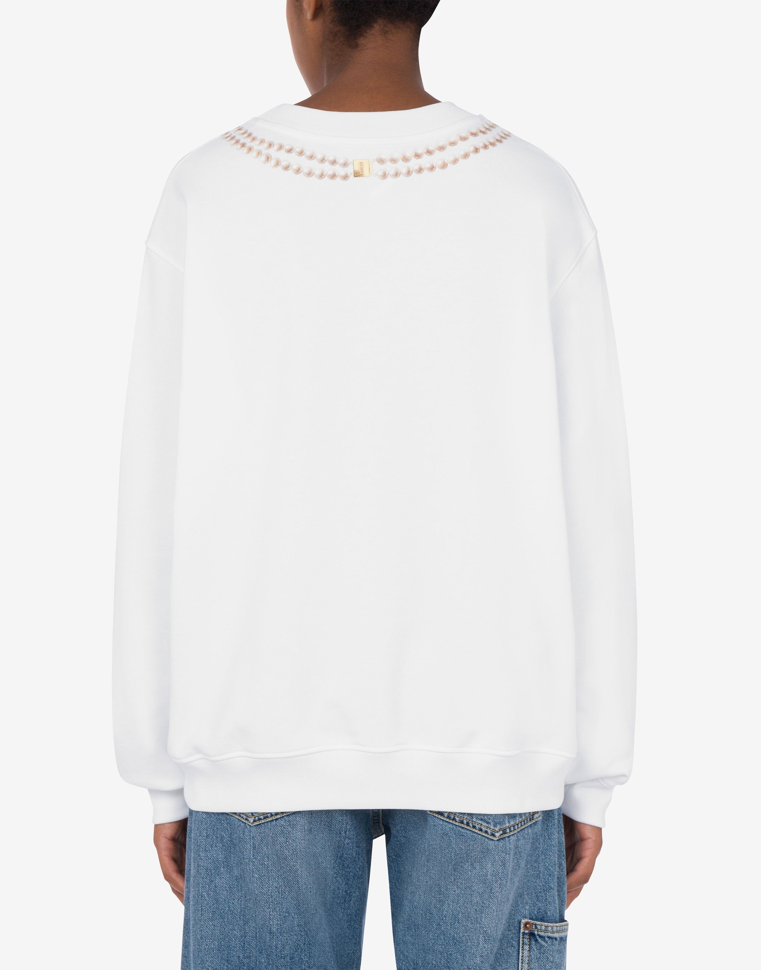 スウェット・トレーナー Moschino Breakfast Sweatshirt Organic Cotton Hoodie Moschino Breakfast | Moschino