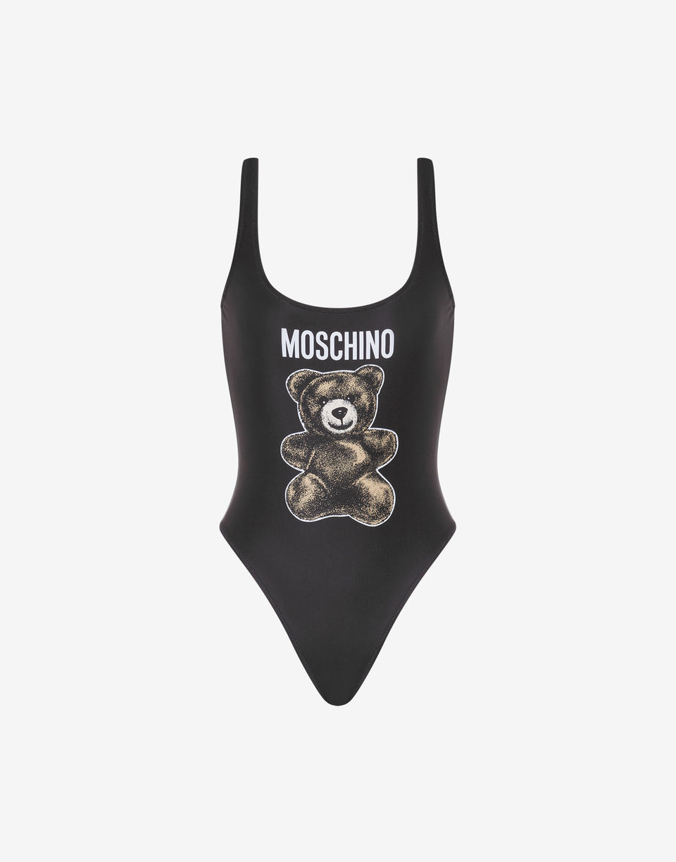 连体泳衣Moschino Teddy Bear 黑色 Moschino 0