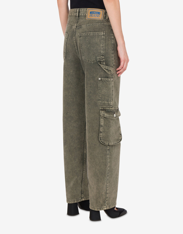 Vintage denim trousers Dark grey Moschino Jeans 2