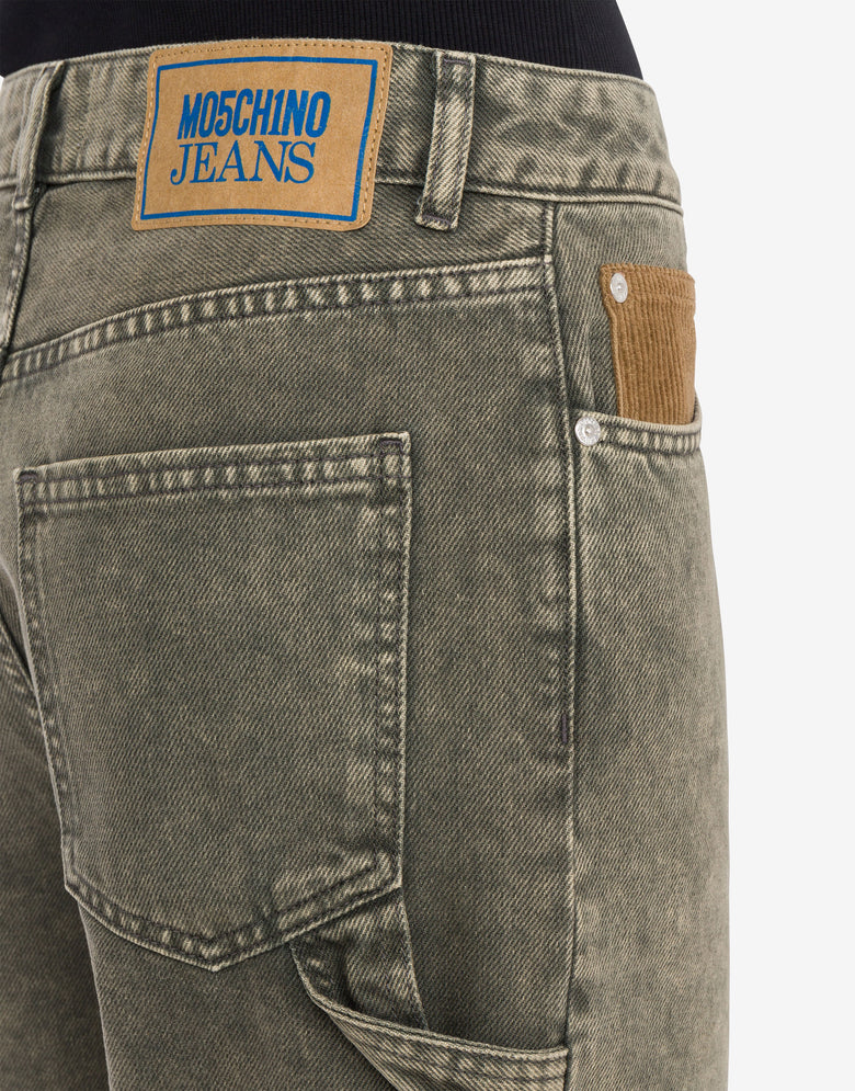 Vintage denim trousers Dark grey Moschino Jeans 3