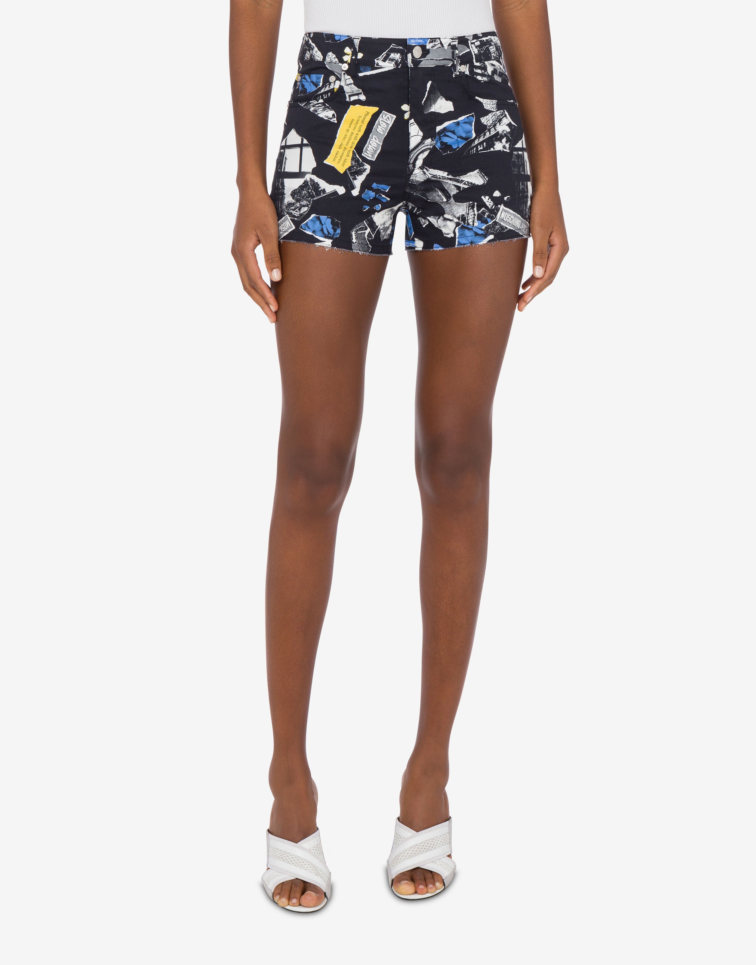 ショートパンツ Moschino Black Wool Shorts With Pleated Design Moschino Black Wool Shorts With Pleated Design | THE LIST