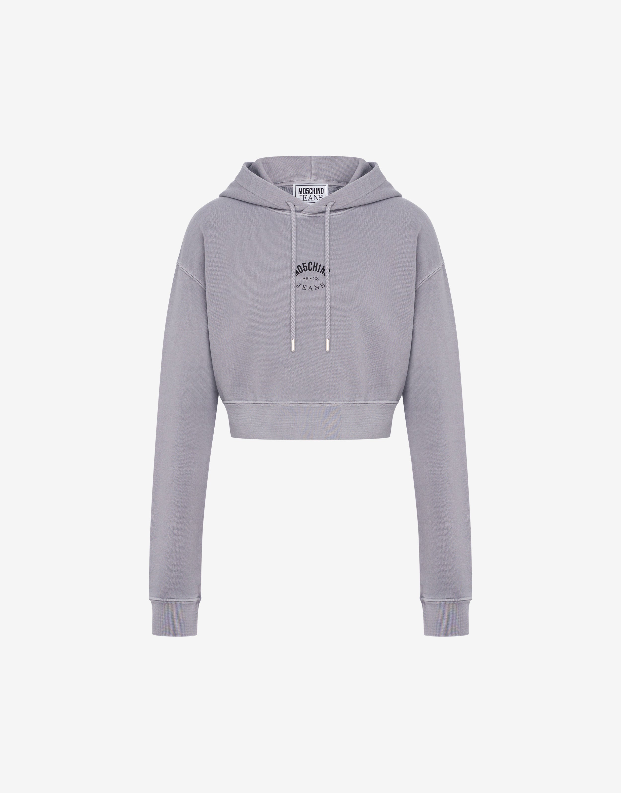 Sudadera corta de algodón 