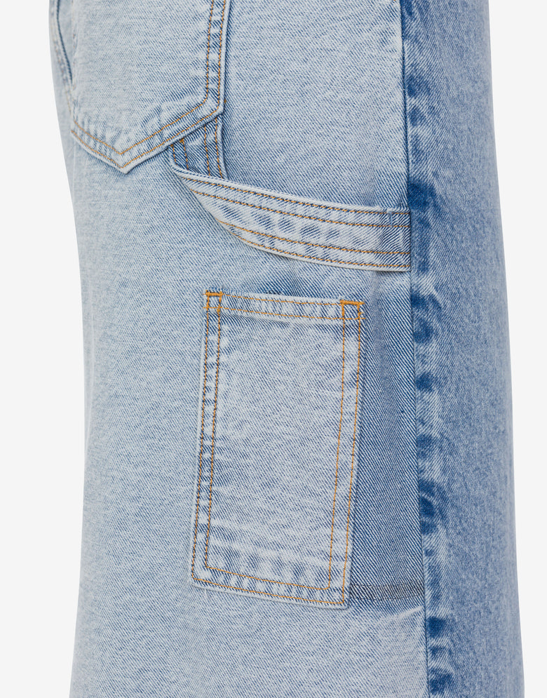 Falda vaquera larga  Blue Denim Moschino Jeans 3