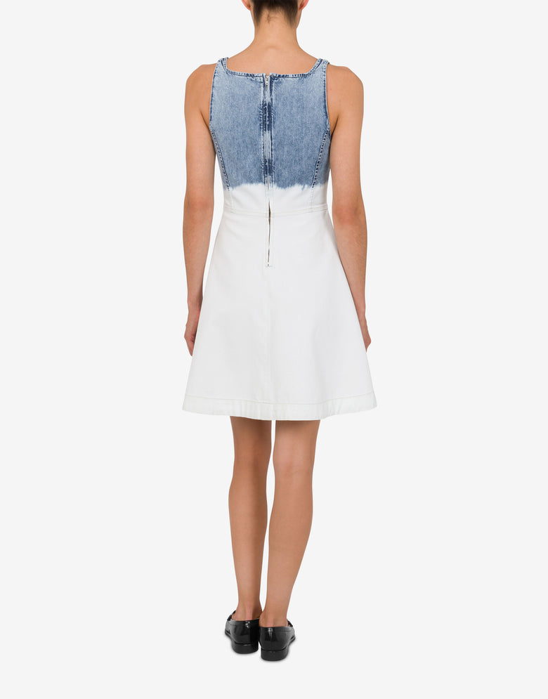 Lightweight denim dress White Moschino Jeans 2