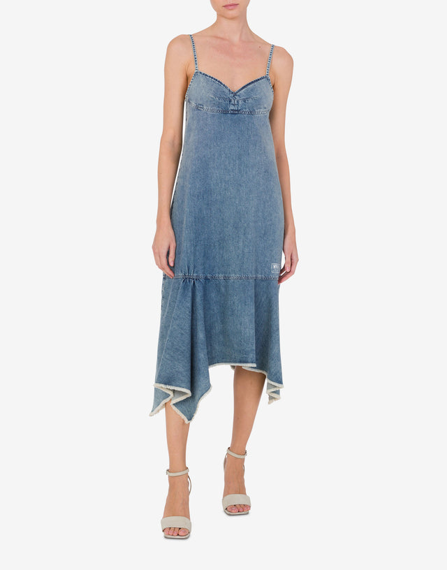 Light denim dress Blue Denim Moschino Jeans 1