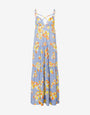 Kleid aus Baumwoll-Voile Beach Umbrella