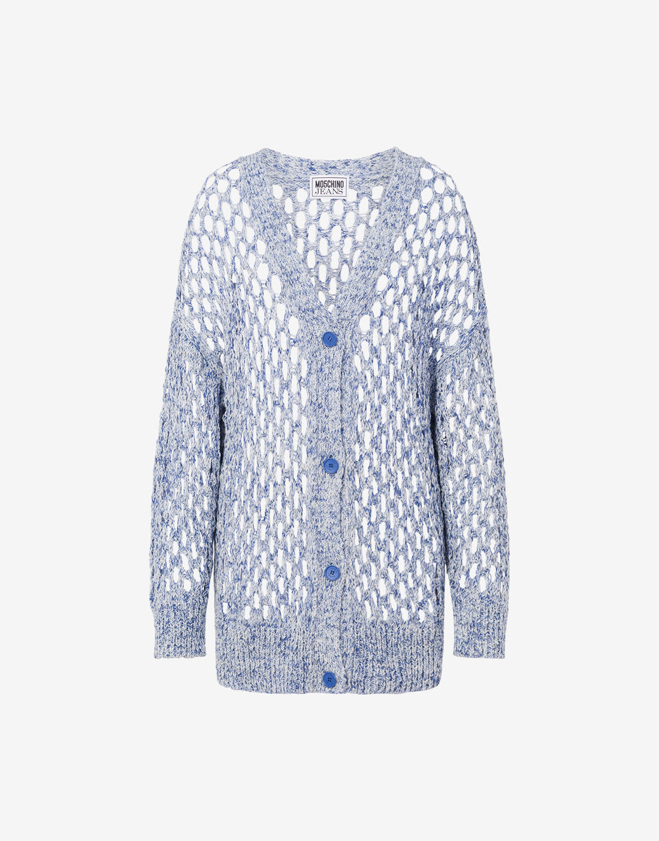 Knit cardigan Azure Moschino Jeans 0